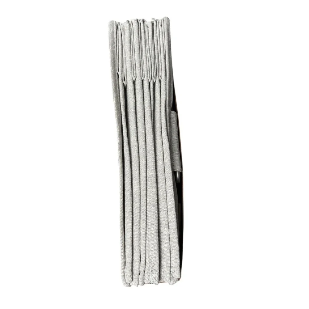 Brightroom 8 Shelf Hanging Closet Organizer Gray with Accessory‎ Hooks 56x7.5x14